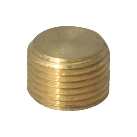 JMF 3/8 in. MPT Brass Counter Sunk Plug 4505343